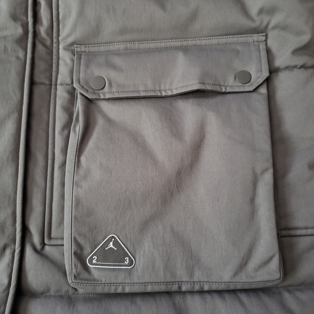 Nike Jordan 23 Engineered Women's Parka In Black - Picture 11 of 15